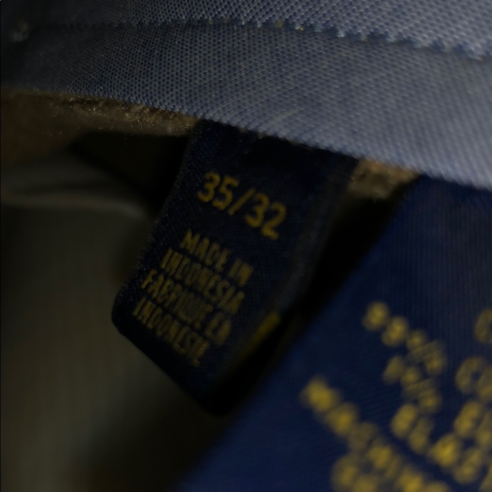 Polo 35/32 corduroy khaki pants - Picture 3 of 3